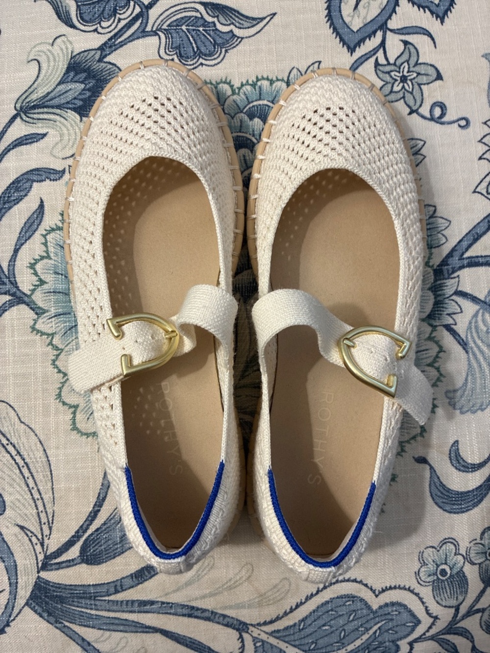 Rothy's The Espadrille Mary Jane - Jasmine Size 7.5 - Picture 4 of 6